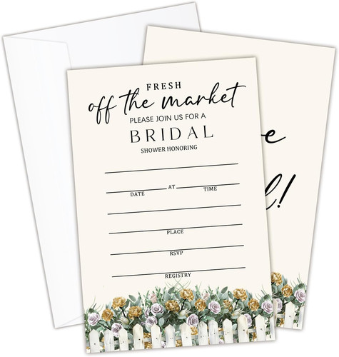 Fresh off the market - off,